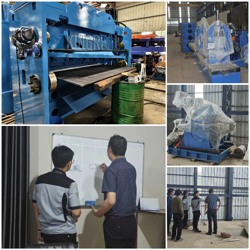 Машина за рязане на стомана по дължина в Индонезия