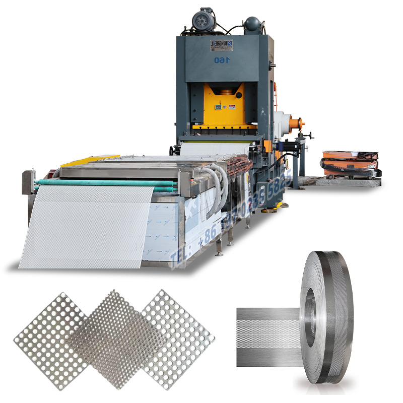 Цялостно решение за празна линия за щанцоване на намотки