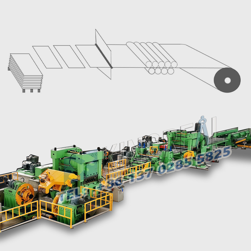 Голяма машина за рязане по дължина
