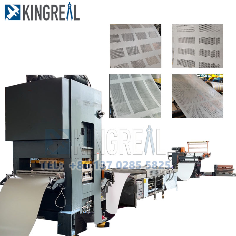 metal sheet perforation machine