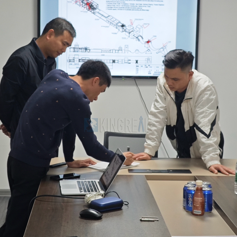 high speed cut to length line