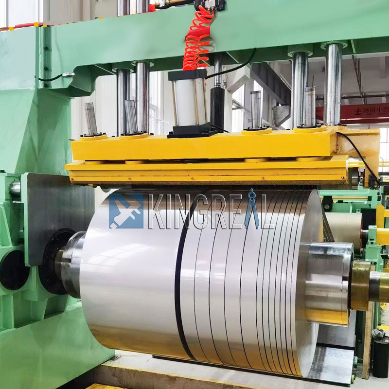 metal coil slitting machine