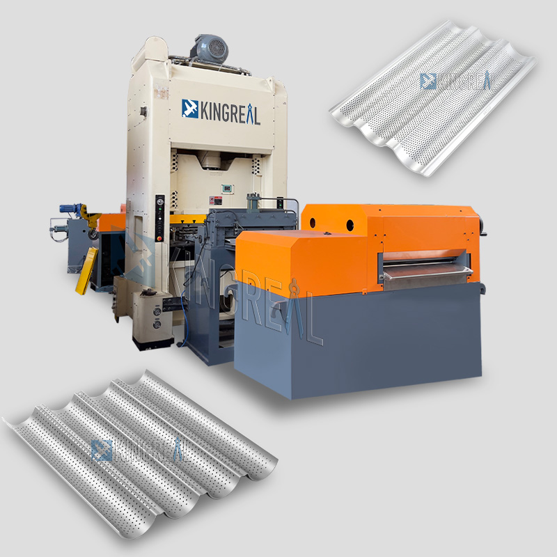 Метална тава за багети Перфорирана машина за щанцоване