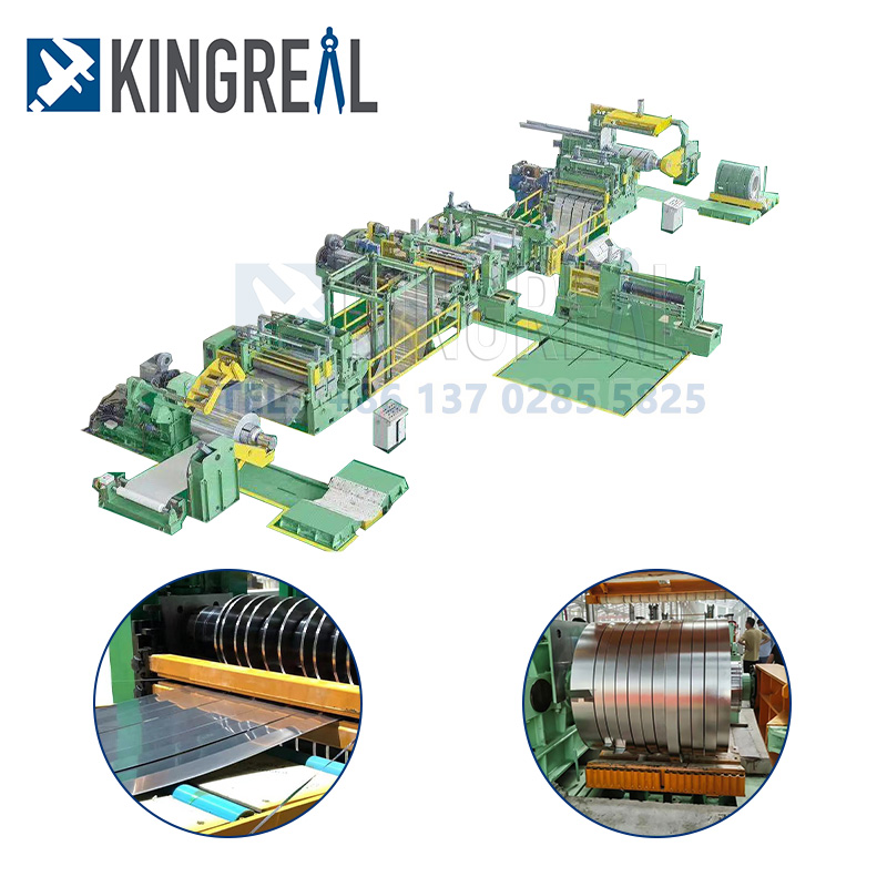 Машина за рязане на метални рулони