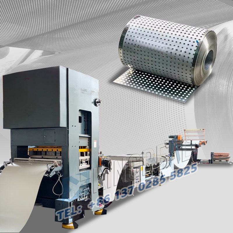 Машина за перфориране и навиване на рулони